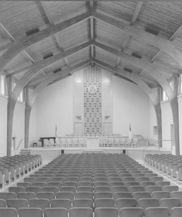 Chafer Chapel Interior. Click for enlarged image.