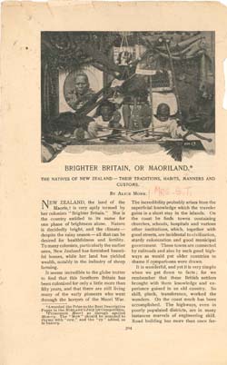 Article Written by Alice Monk, later Mrs. Griffith Thomas. Click for enlarged image.