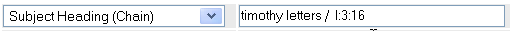 subject heading field search